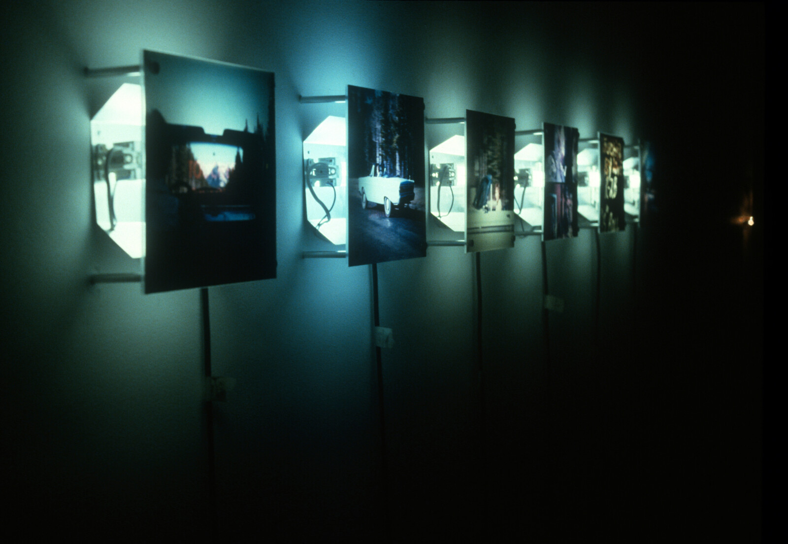 <p>Maybury, P. <em>(1998) Touched by Love</em>. Installation views, <em>Freeze</em>, Arthouse, Dublin, 1998. (Photographs: Maybury, P.)</p>